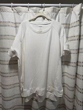 Sonoma White Short-Sleeve Crew Tee